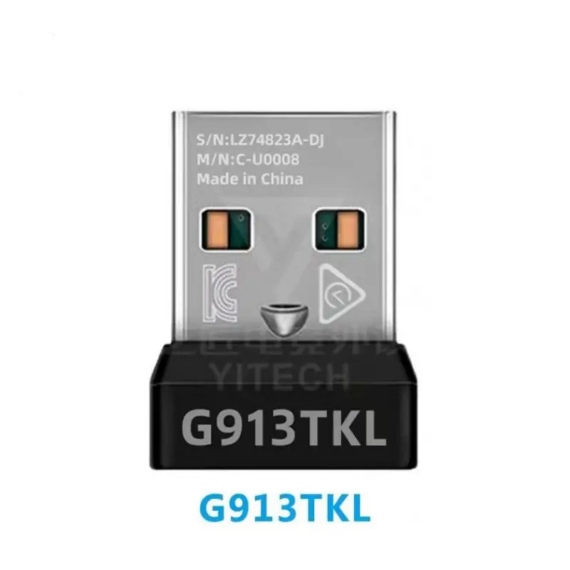Logitech g pro gprox g903g502g304마우스 어댑터용 100개/대 USB 수신기 무선 어댑터.