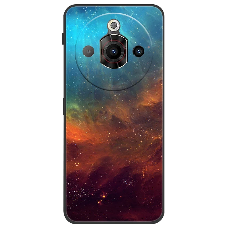 ZTE Nubia Focus Pro Black Silicone TPU Soft Phone Cover - Protective Back Shells