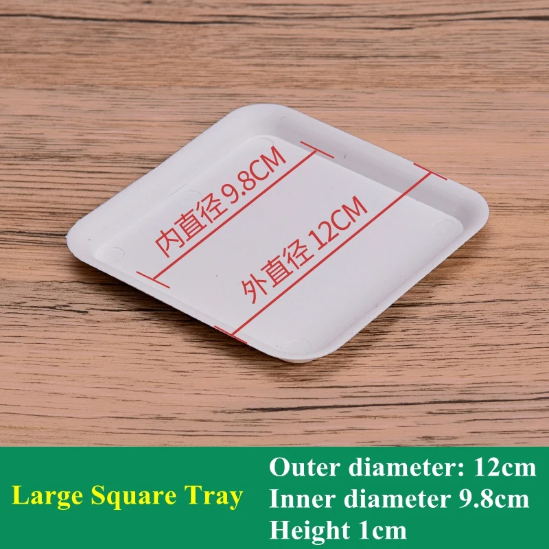 A-White-9.8cm-10pcs