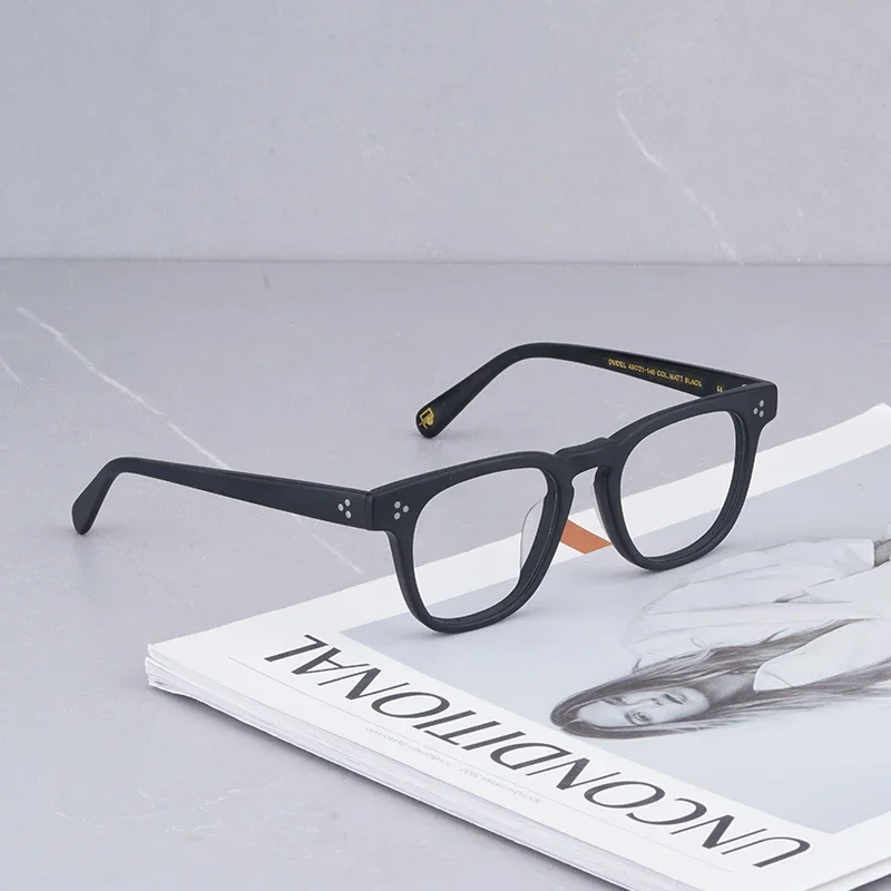 

Lemtosh Dudel 2024 очки Джонни Депп винтажные ацетатные очки высокого качества очки для коррекции миопии мужские очки для коррекции миопии