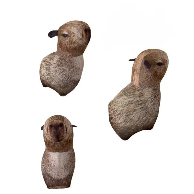 NEW Cute Capybara Rodent Plush Toy Simulation Capibara Soft Plushie Animals Stuffed Doll Pillow Toy For Children Kids Gift