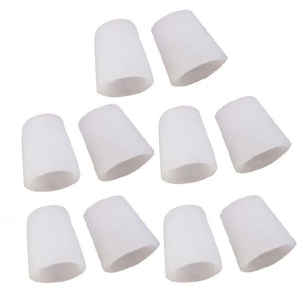 

6pcs/lot Silicone Gel Little Toe Tube Corns Blisters Corrector Pinkie Protector Gel Bunion Toe Finger Protection Gel Sleeve