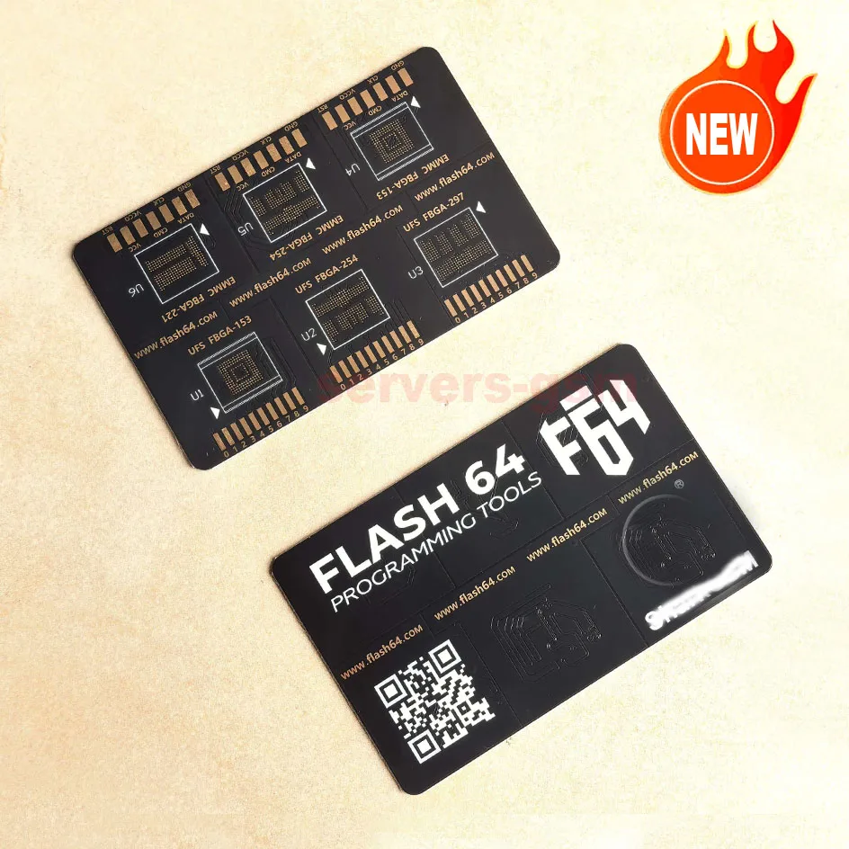 새로운 F64 프로그래밍 도구 플래시 64 ISP 보드 플래시 64 Emmc FBGA 153 254 221 UFS FBGA 153 254 297 (F64 라이트 박스 울트라 박스용)