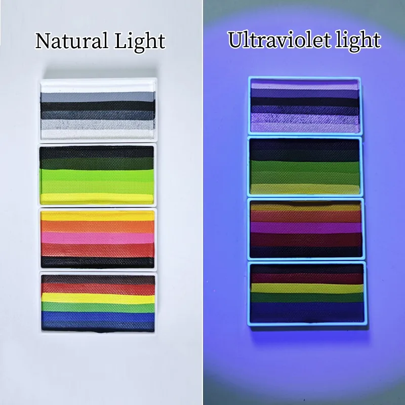Hot Rainbow Split Cakes 20g Body Art Face Painting Water-based Holiday Adults Kids Cosplay Fancy Dress Costumes Stage Hot Sell