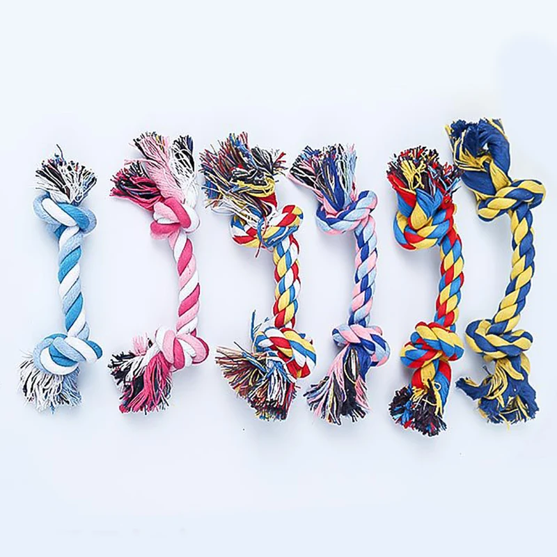 Double Knot Cotton Pet Rope Toy 6