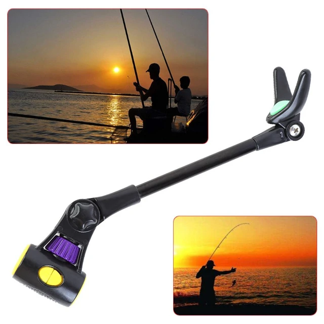 Fishing Tackle Adjustable Durable Portable Fishing Pole Stand Telescopic  Fishing Rod Holder Stretched Brackets - AliExpress