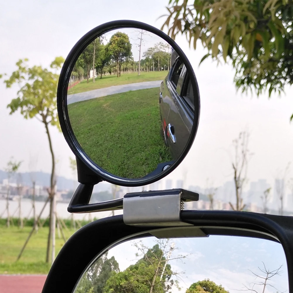 Car Front Wheel Blind Zone Mirror 360 Degree Rotation Wide Angle Blind Spot Mirror Wide Angle Mirror