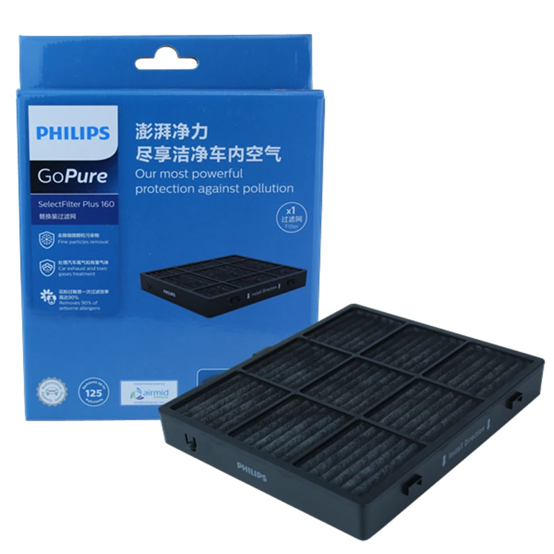 Philips GoPure 9311 9301 9101 9111 Replacement filter for Car Air Purifier GSF160P135&times;1 AFP160PTC&times;1 CFP160PTC&times;1