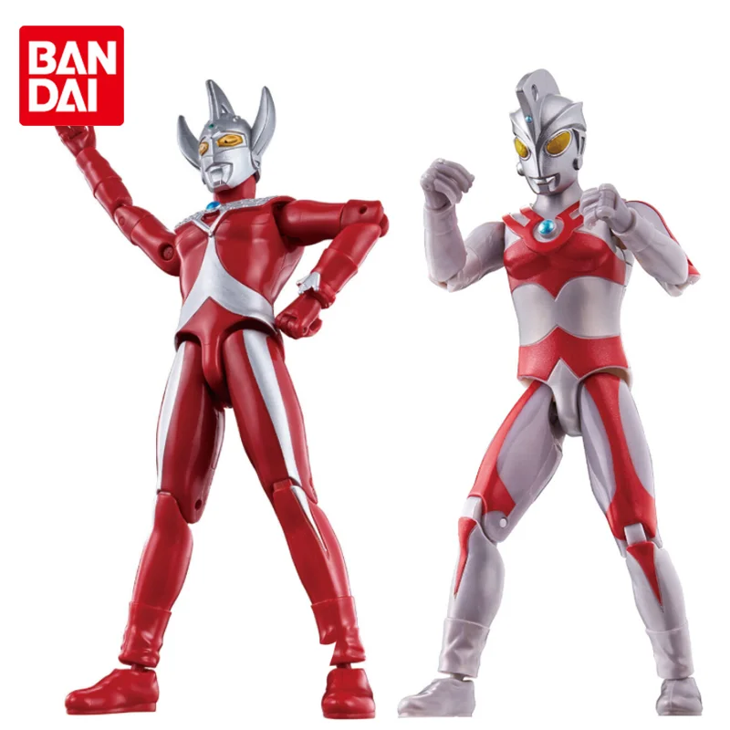 

Bandai Original UAF Ultraman Taro Ace Anime Action Figure Toys For Boys Girls Kids Children Birthday Gifts Collectible Model