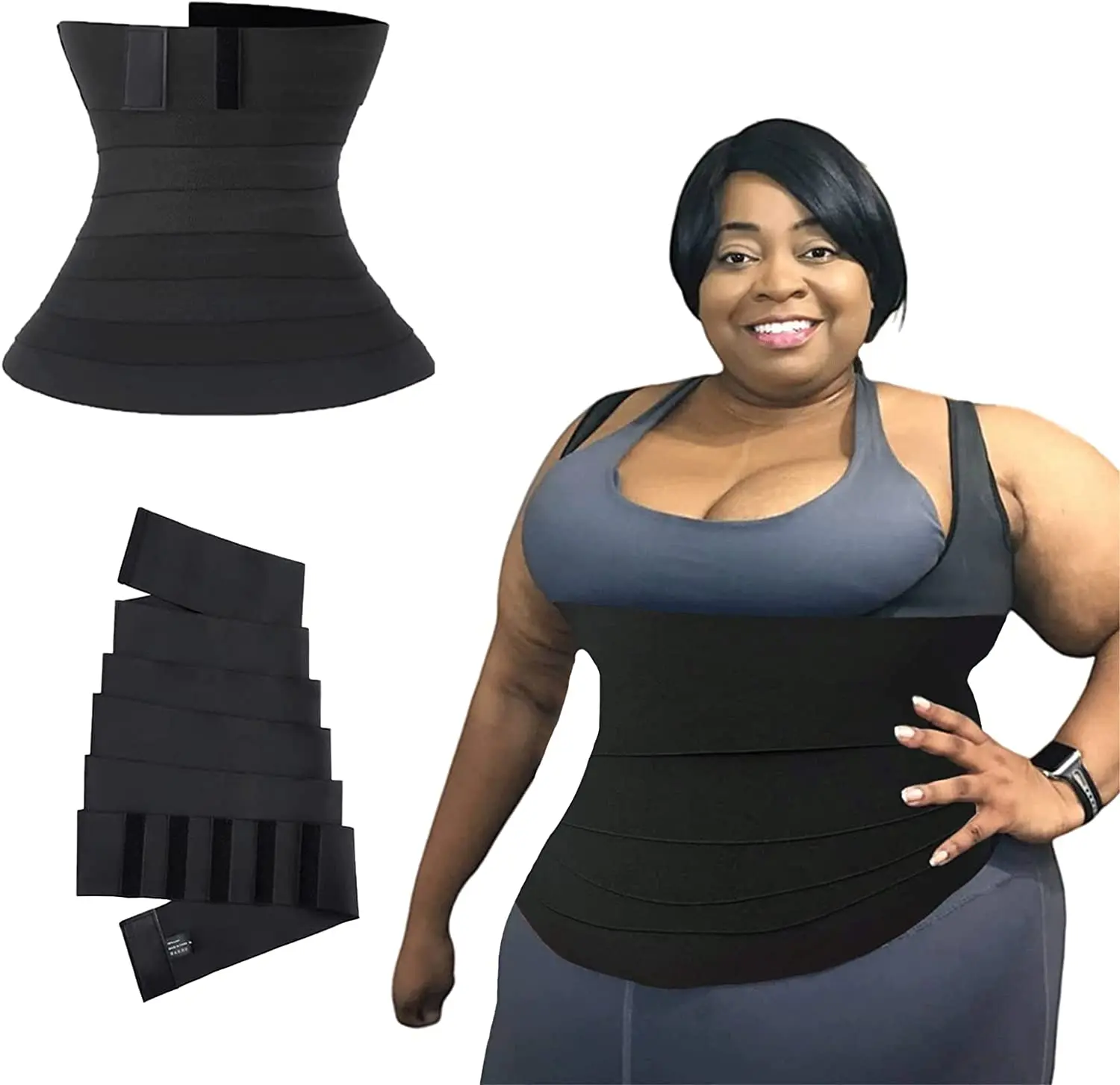 WaistTrainerWaistBandageWrapBeltWaistTrainerBodyShapewear