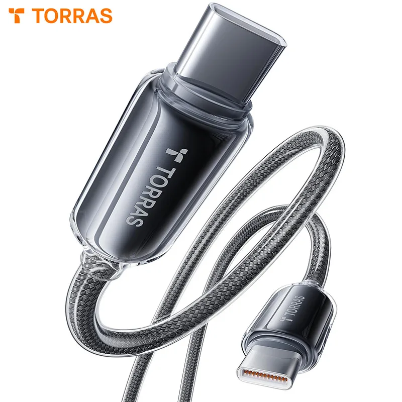 

Соединительный кабель TORRAS USB C к USB C, 60 Вт, 6 футов, для iPhone 15, 14, 13, 12 Pro Max, Samsung Series, USB C, кабель для быстрой зарядки