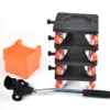 Professional Furniture Transport Lifter Tool Set 400KG Heavy Stuffs Furniture Mover Tool Mover Roller with Wheel Bar Moving Hand 1