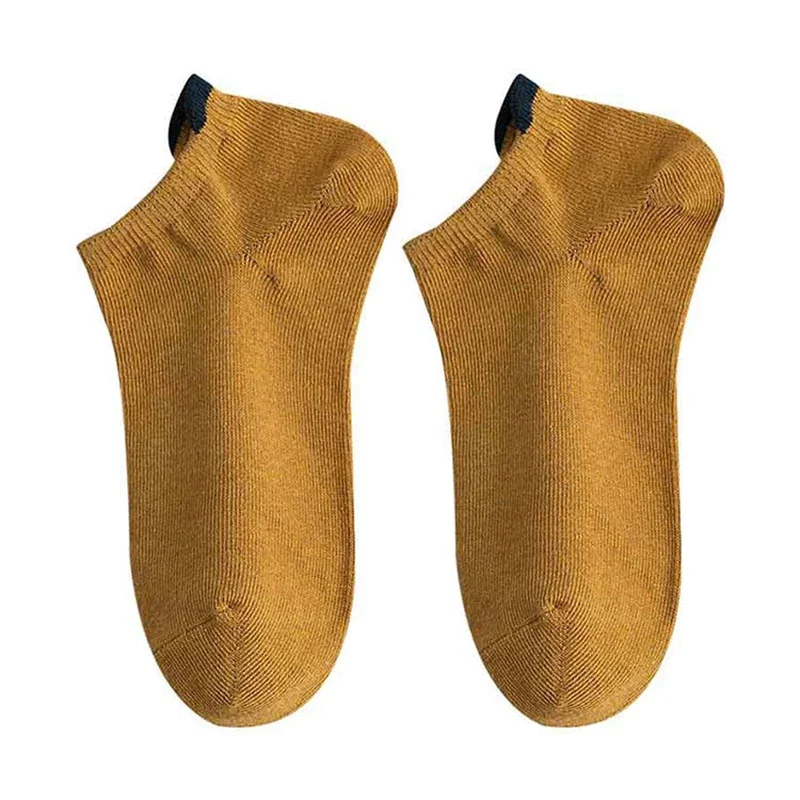 Xiaomi Men's Spring/Summer Socks Thin Boat Solid Color Breathable Cotton Sports Socks Women's Short 3 Pairs