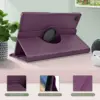Case for Redmi Pad SE (2023) 11 Inch PU Leather 360 Rotating Stand with Sleep / Wake Function Cover for Xiaomi Redmi Pad SE 2023 5