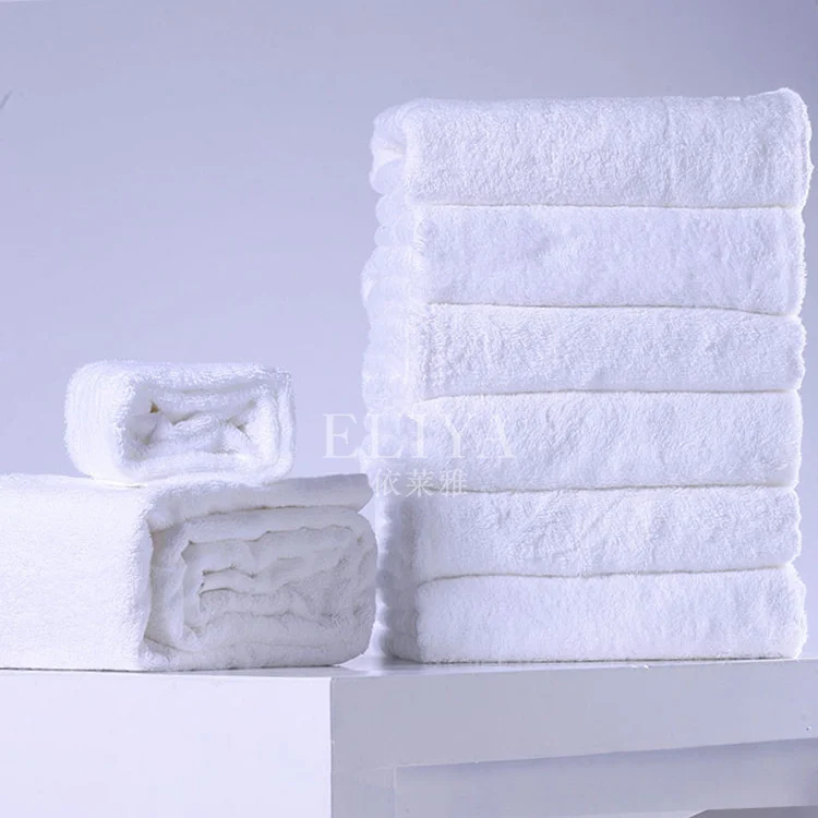 

Длинное Хлопковое полотенце «пять звезд» для отеля Синьцзян, банное полотенце, белое впитывающее полотенце для домашнего салона красоты