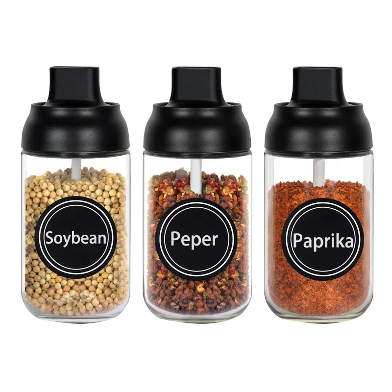 60pcs/Set Jars Labels Stickers Erasable Chalkboard Label Waterproof Spice Sticker Kitchen Food Storage Bottle Blackboard Tags Label Stickers