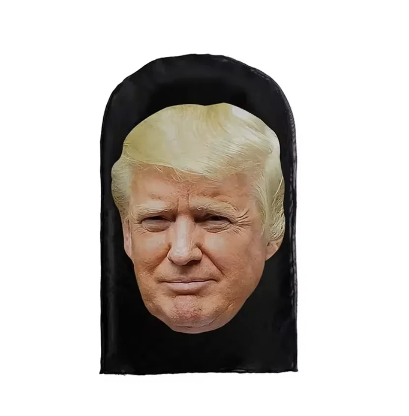 3D Printed Kanye Mask Drake Elastic Mesh Full Face Mask for Unisex Cosplay Headwear Party Simulation Balaclava Hat Headgear