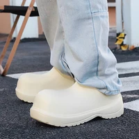 2025 Men‘s Slippers Couples Garden Clogs Women Waterproof Chef Shoes Beach Sandal Slippers For Pet Workers Outdoor Fishing Shoes - Image 6