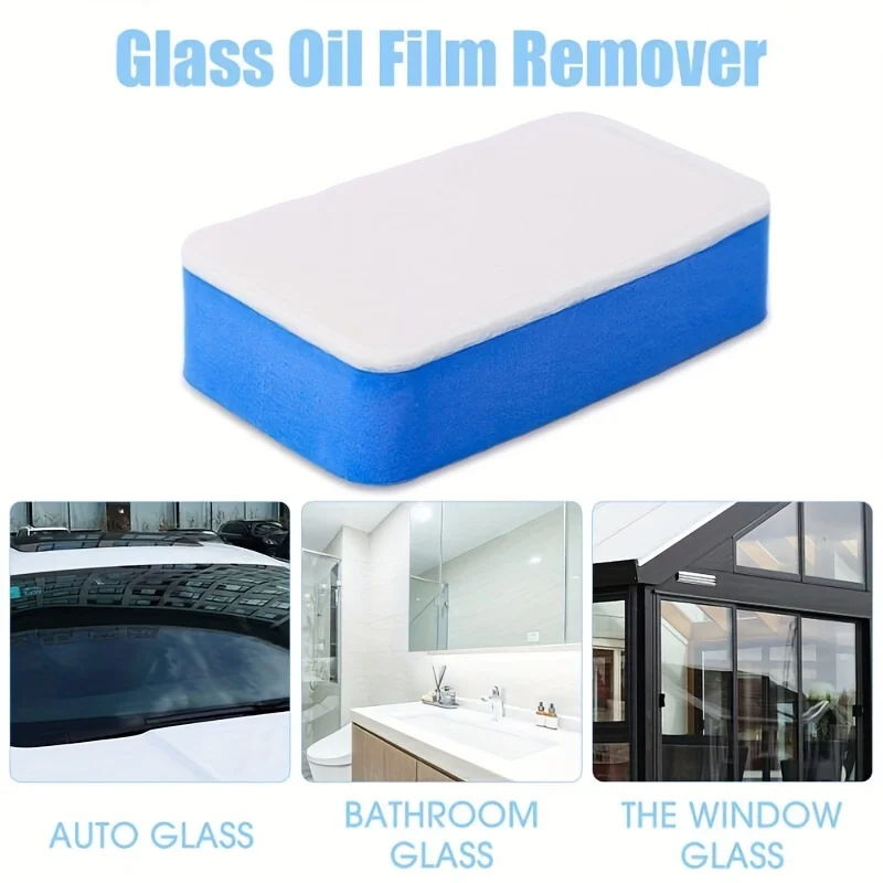 Car oil absorbing film wiping sponge wiping polishing crystal wool felt glass insect glue EVA brush cleaning board