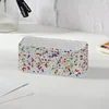 Bling Rhinestone Holes Nail Brushes Storage Box 26 Makeup Brushes Holder Acrylic Organizer Nail Art Bushes Storage Showing Shelf 4
