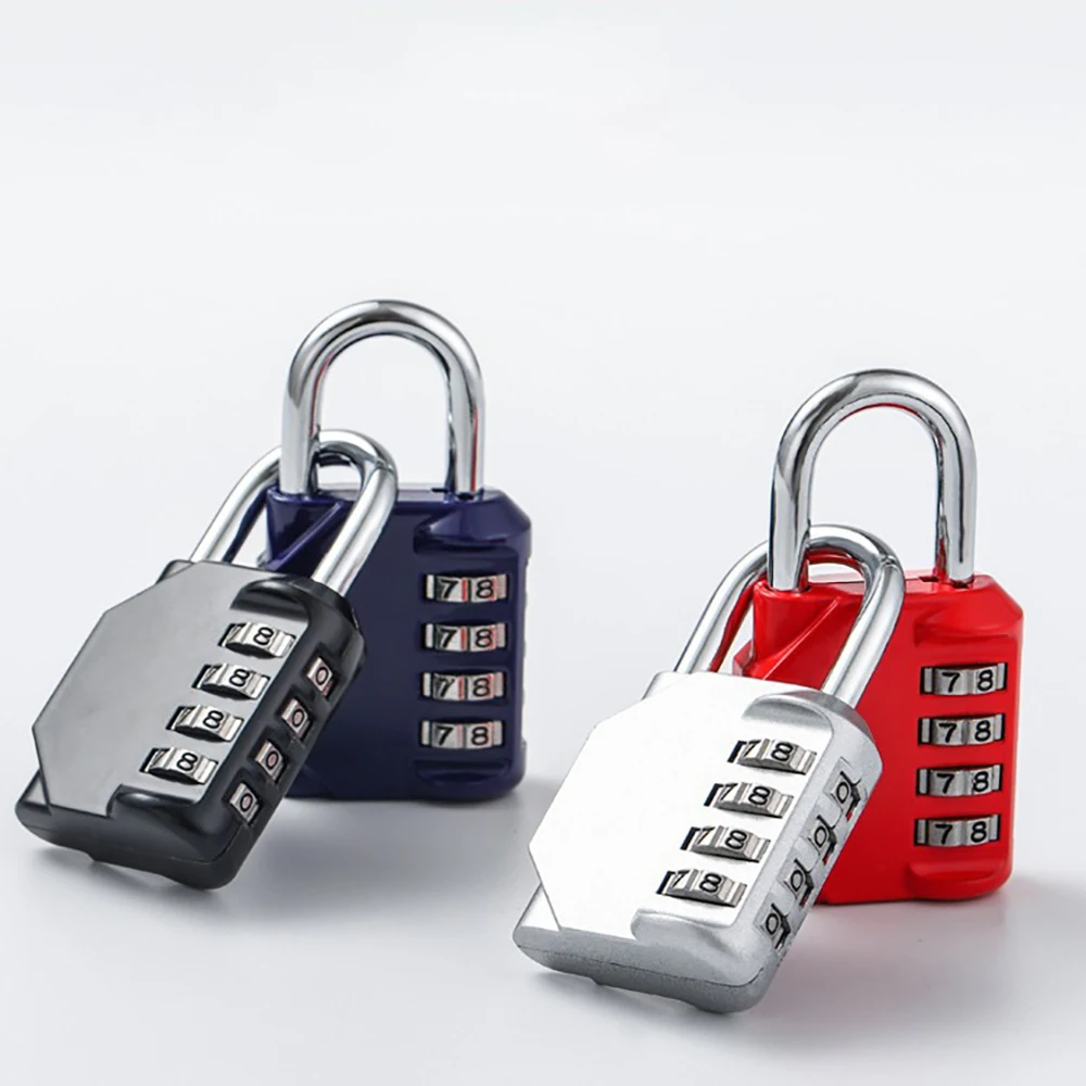 Mini Cabinet Door Lock Home Backpack Luggage Bag Student Dormitory Jian Shengfang Padlock 4 Digit Password Anti-theft Lock cabinet safety lock mini padlock security padlock door lock travel padlock luggage padlock cabinet lock digit combination lock combination lock door safety lock sliding door lock