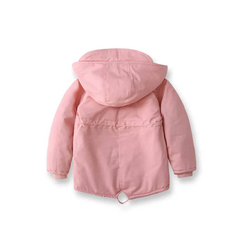 Children Winter Fleece Outdoor Jackets for Boys Hooded Warm Kids Boy Outerwear Windbreaker Autumn Casual Baby Boy Coats Clothing down jacket children jackets wool jacket