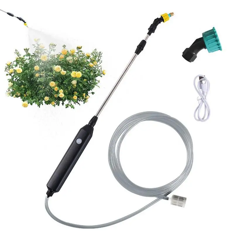 

Garden Sprayer Nozzle Sprinkler USB Automatic Electric Watering SprayGun Garden Plant Mister Watering Spray Irrigation Tool #W0