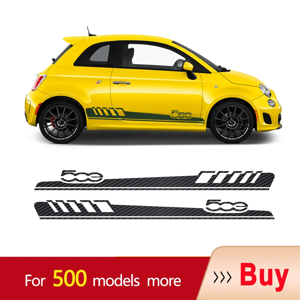 Side-Skirt-Sticker-Racing-Sport-Decals-Stripe-Wraps-Body-Stickers-For ...