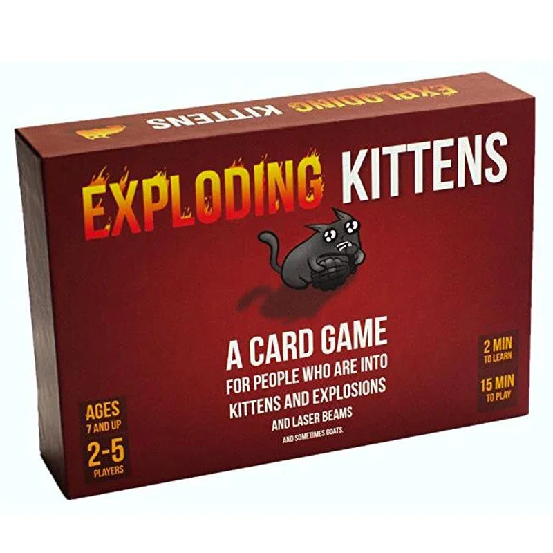 barking Explosive kitten set for family gatherings board games fun adult and children's toy card games suitable as gifts card games board games
