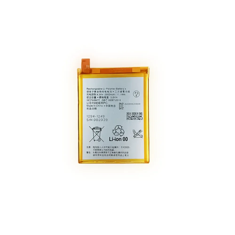 High Capacity LIS1593ERPC Phone Battery For Sony Xperia Z5 E6633
