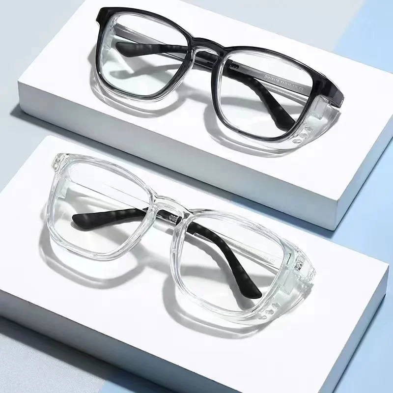 6pcs Stylish Unisex TR90 Goggles - Anti-Fog, Windproof, Sand and Pollen Protection