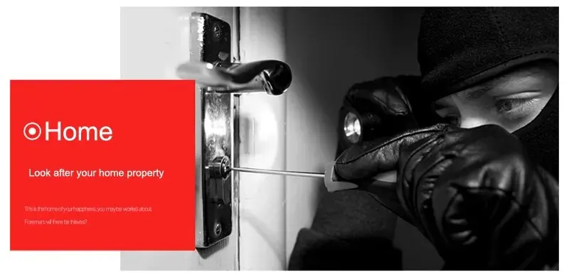 Ladrón abriendo una puerta