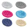 Round 50cm Padded Seat Cushion, Egg Shaped Chair Cushion, Hanging Chair Cushion, 1