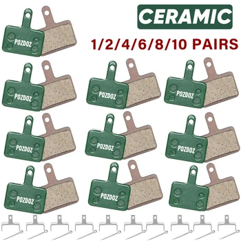 POZDOZ MTB Pastiglie Freno Da Strada In Ceramica per SHIMANO B01S B05S Mountain Bicicletta Pastiglie Freno A Disco Idraulico Bici Parti di Ciclismo