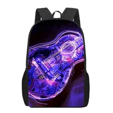 art Guitar Music classical Backpack Women Men Backpacks Children Shoulder School Bags Back Pack For Girls Boys Book Bag Female