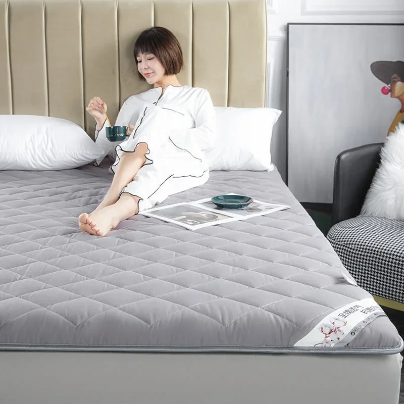 Formtheo Natural Soy Fibre Double Tatami matras Single Dormitor Quilted Foldable Pillow Topper Mattress 180x200