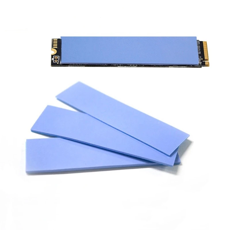 Enhanced Soft Silicone Thermal Cooling Pads, 70x20mm, Versatile and Easy Application