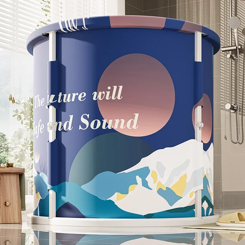 Vasca Da Bagno Calda Portatile Pieghevole Adulti Pedicure Nuoto Vasca Da Bagno Gonfiabile Secchio Doccia Vasca Da Bagno Articoli Per La Casa