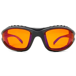 Radiant Vision Blue Light Blocking Anti - Fatigue Fashion Eyeglasses (Orange)