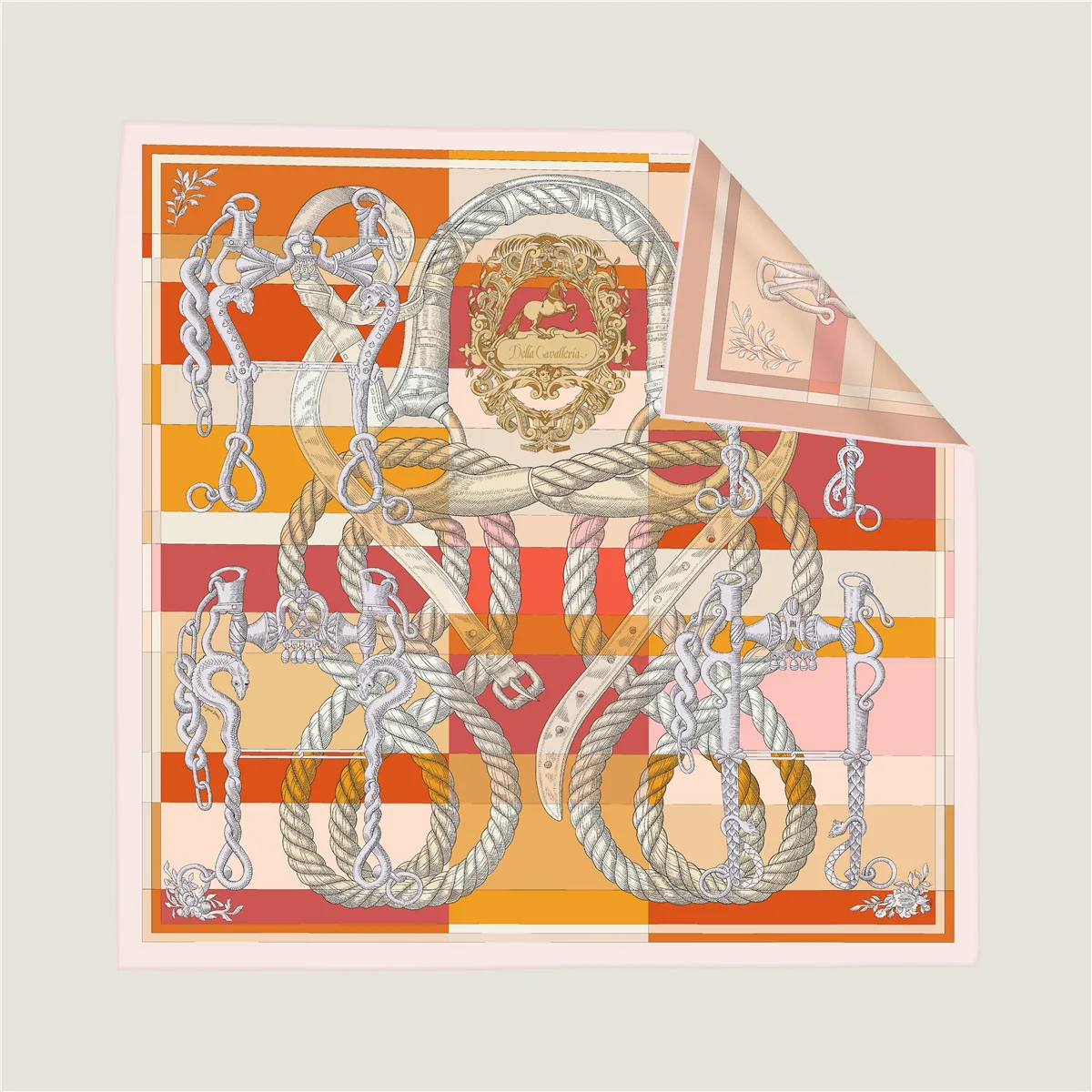 Brand Two-sided Print Headband Scarf Women Fashion 90*90cm Hijab Bandana Neckerhicef Beach Sun Protection Shawl Wrap Headscarf