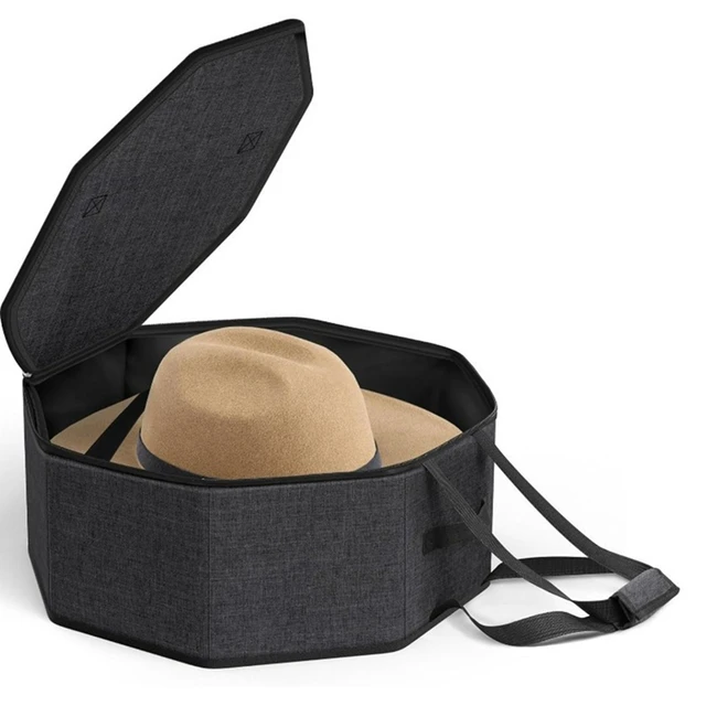Travel Hat Bag Fedora Hat Box Travel Hat Case Cowboy Hat Storage