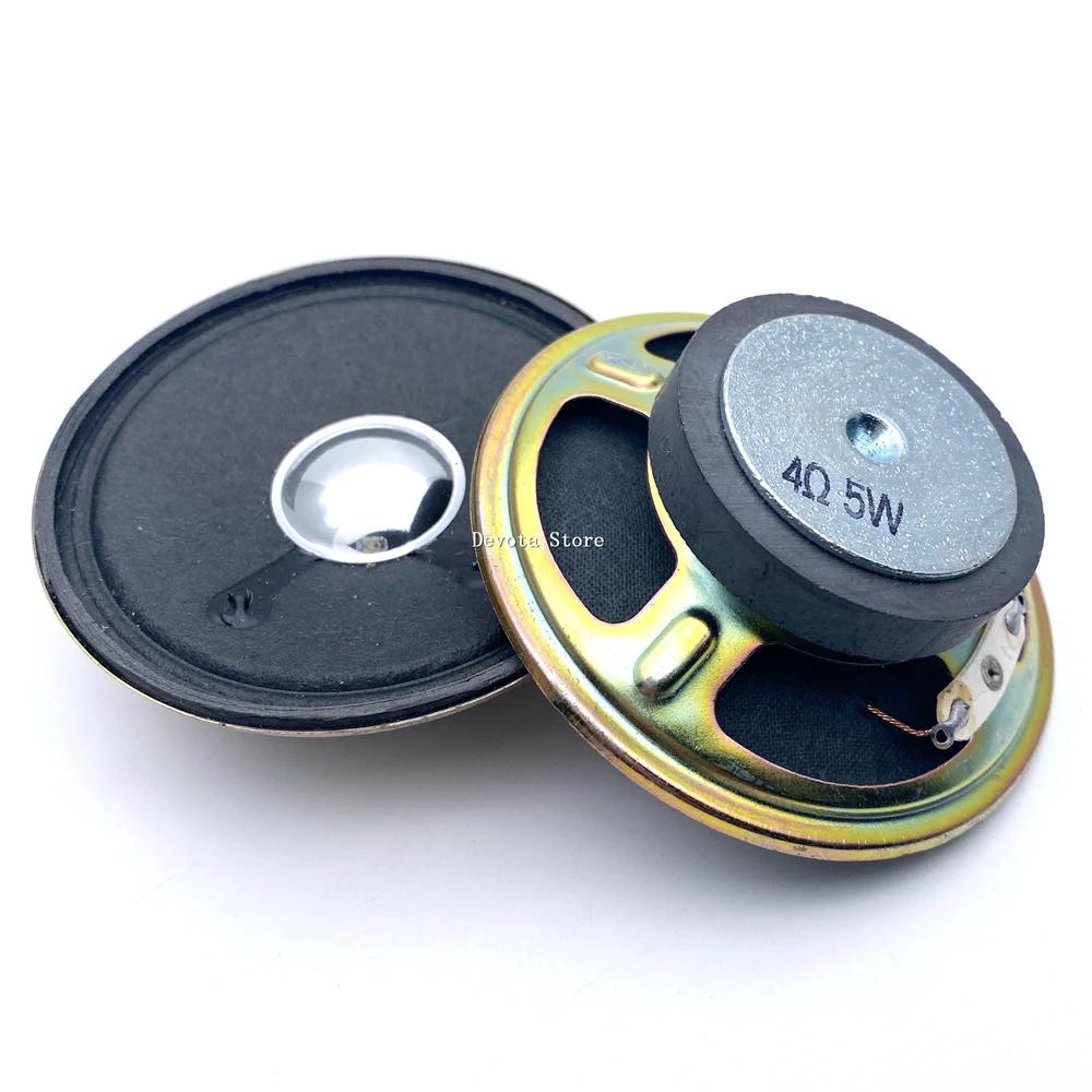 Lot De 4 Haut-parleurs 3W 8 Ohms 77mm - Neufs, Marque Uxcell, Pour électronique Et DIY