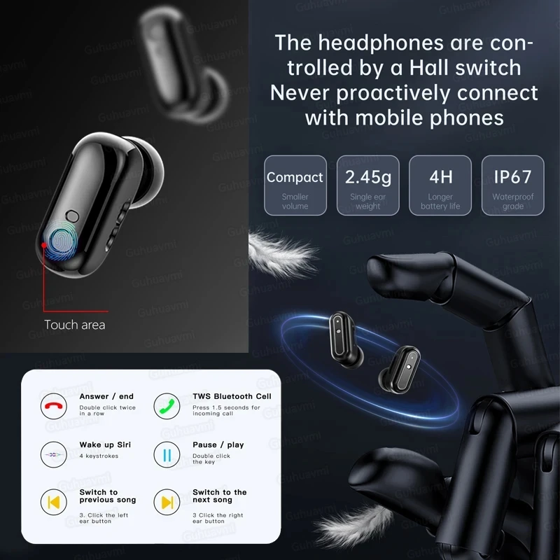 TWS ο   ȭ, IP67 , ɹڼ ,  Ʈġ, NFC , 2024 ǰ