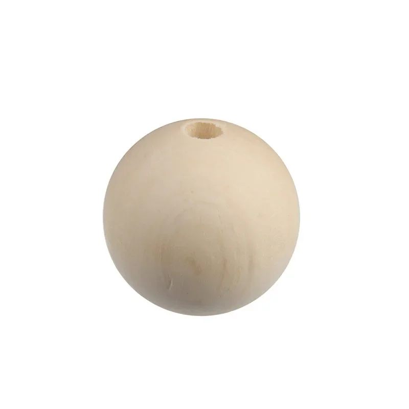 Wood beads 50pcs 10-20mm Original Natural Loose Bead Accessories For Beaded Bracelet Making DIY