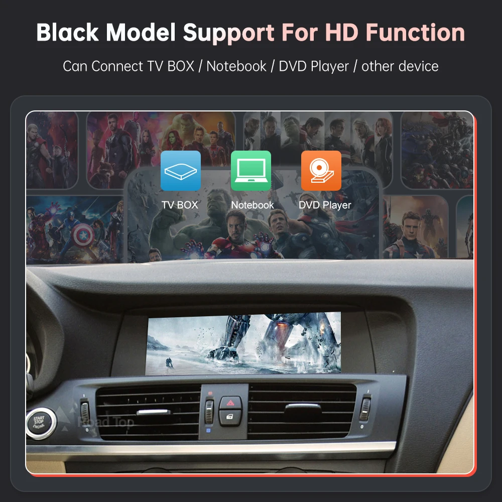 로드탑 무선 카플레이 안드로이드 오토, BMW X3 F25 G01 X4 F26 2011-2020, 미러 링크, 에어플레이 기능