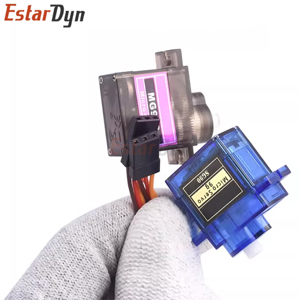 High-Torque Metal Gear Servo Motor for RC Models and Robotics