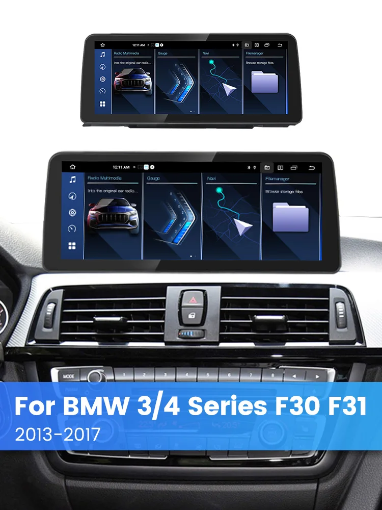 MEKEDE EU Lager Drahtlose Carplay Android 14 Auto Radio 12G + 512G Für BMW 3 4 serie F30 F31 F32 F33 F34 F36 GPS Multimedia Display – Detail 10