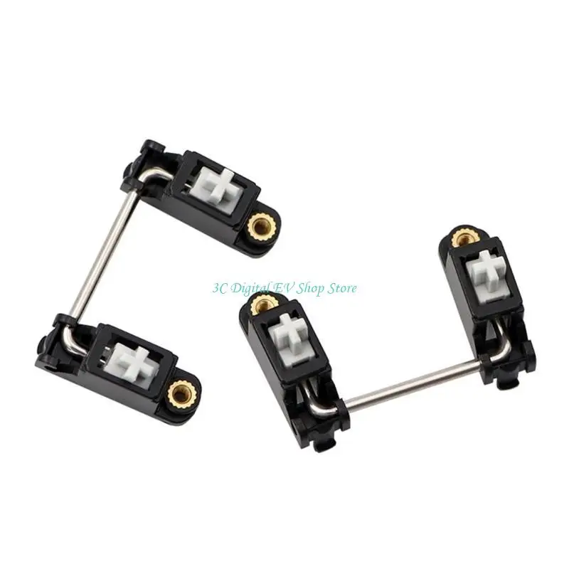 E74D Plattenmontierter Satellitenstabilisator 2u 6,25u für 61 104 108 mechanische Tastatur – Detail 10