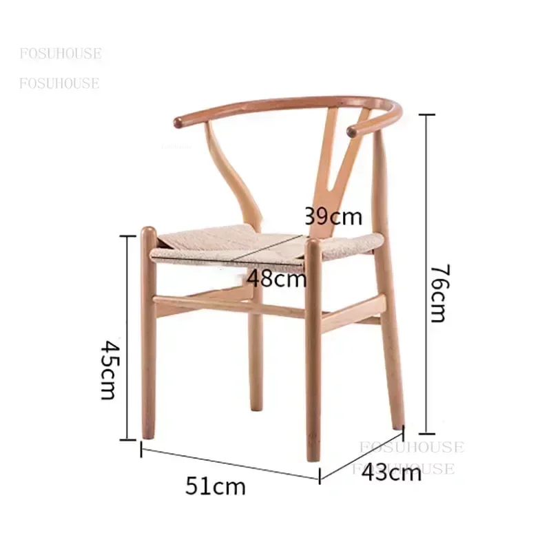 Nordic Solid Wood Dining Chair