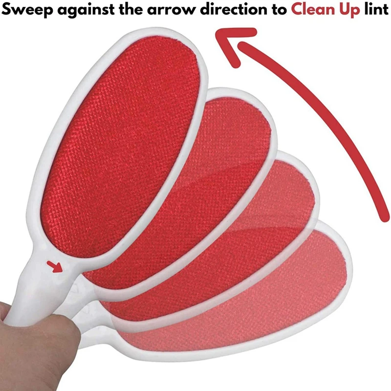 2 Pack Brush Garment Brush Reusable Double Sided Lint Remover For Clothes Pet Hair